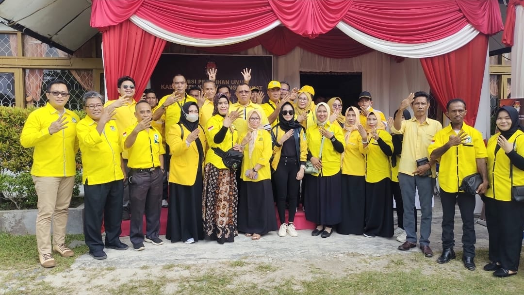 DPD Golkar Kobar Targetkan 10 Kursi di DPRD dan Sasar Pemilih Milenial