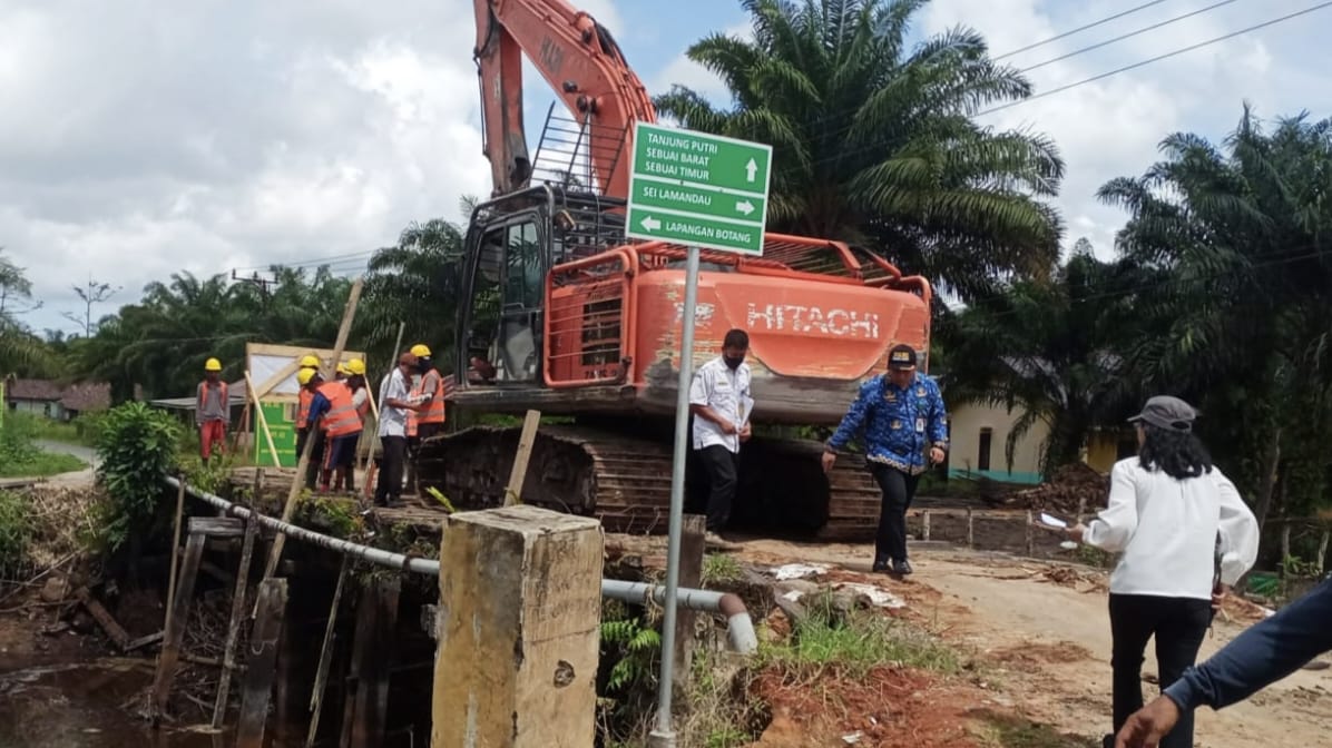 BPBD Kobar Rekontruksi 11 Jembatan yang Rusak Akibat Bencana Banjir