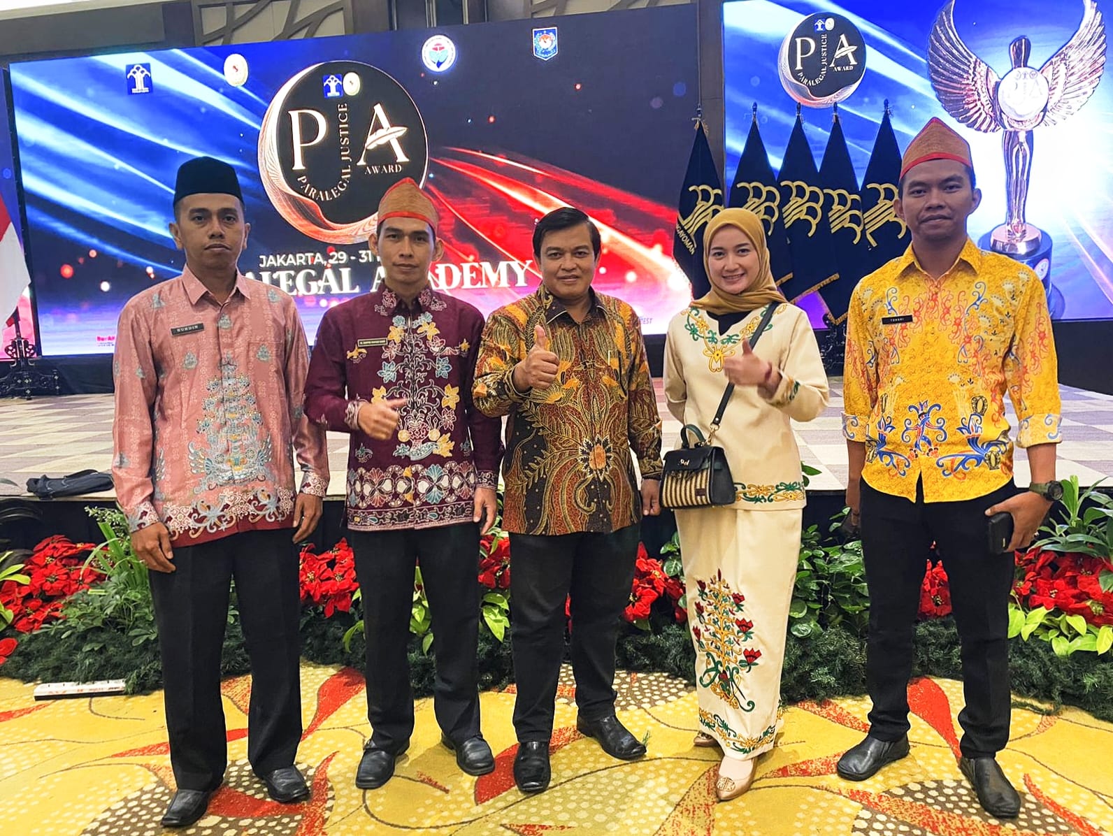 2 Kades dan 3 Lurah di Kobar Lolos 300 Besar Anugerah Paralegal Justice Award