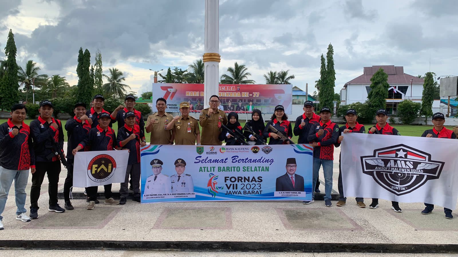 Kirim Puluhan Atlet ke Fornas VII Jawa Barat, FAI Optimis Perwakilan Kalteng Toreh Prestasi