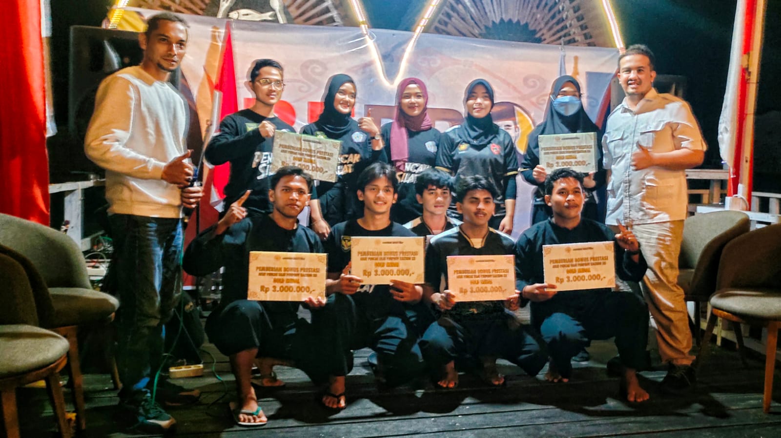 Ketua IPSI Kobar Berikan Bonus Rp 21 Juta untuk Atlet Peraih Emas Porprov Sampit