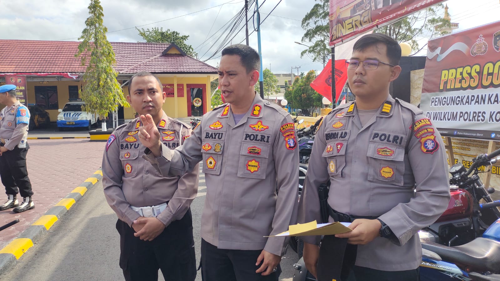 Puluhan Motor Diamankan Polres Kotawaringin Barat saat Razia Balap Liar