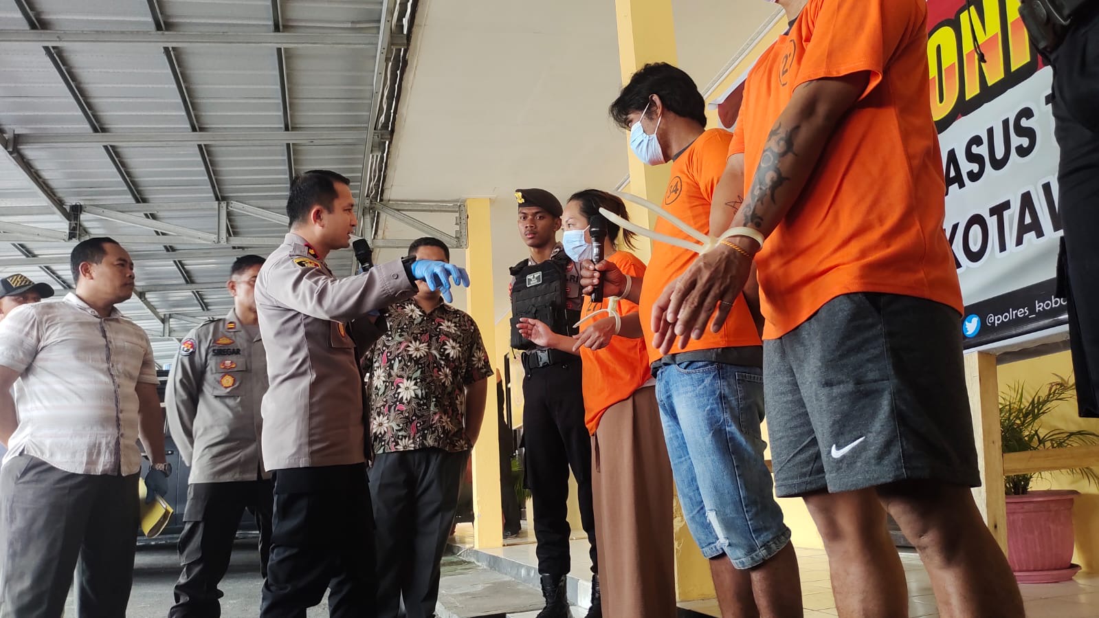 Pengedar Sabu Lintas Provinsi Ditangkap Polisi Kotawaringin Barat