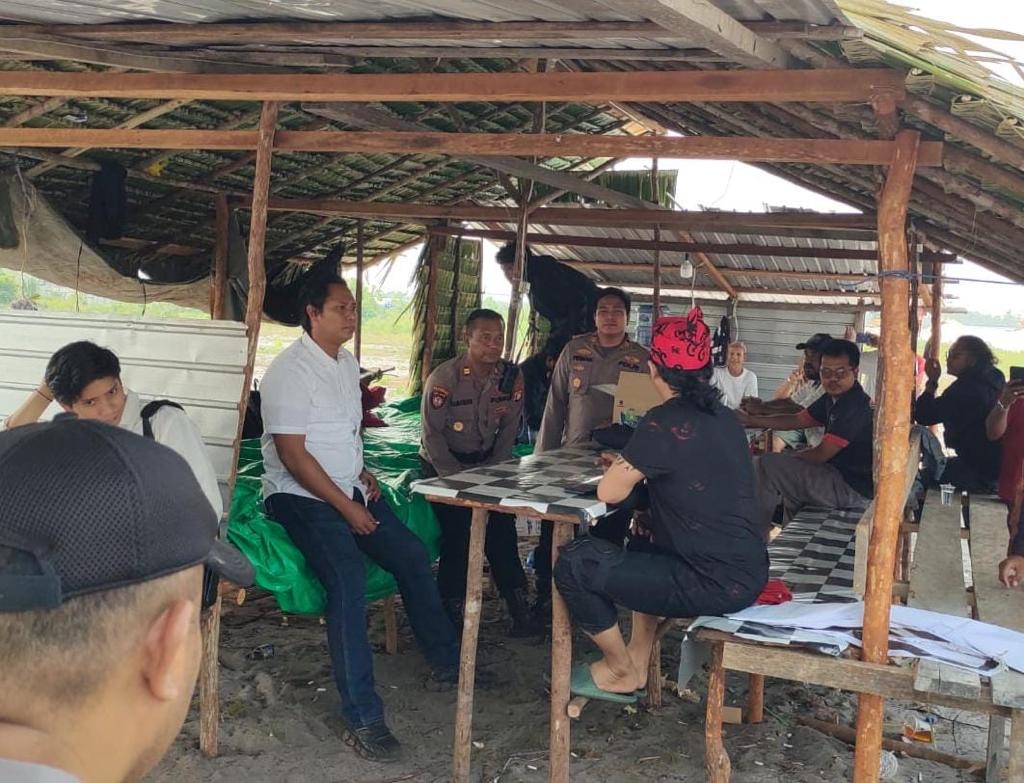 Polres Kobar Gelar Mediasi Sengketa Lahan Desa Kubu