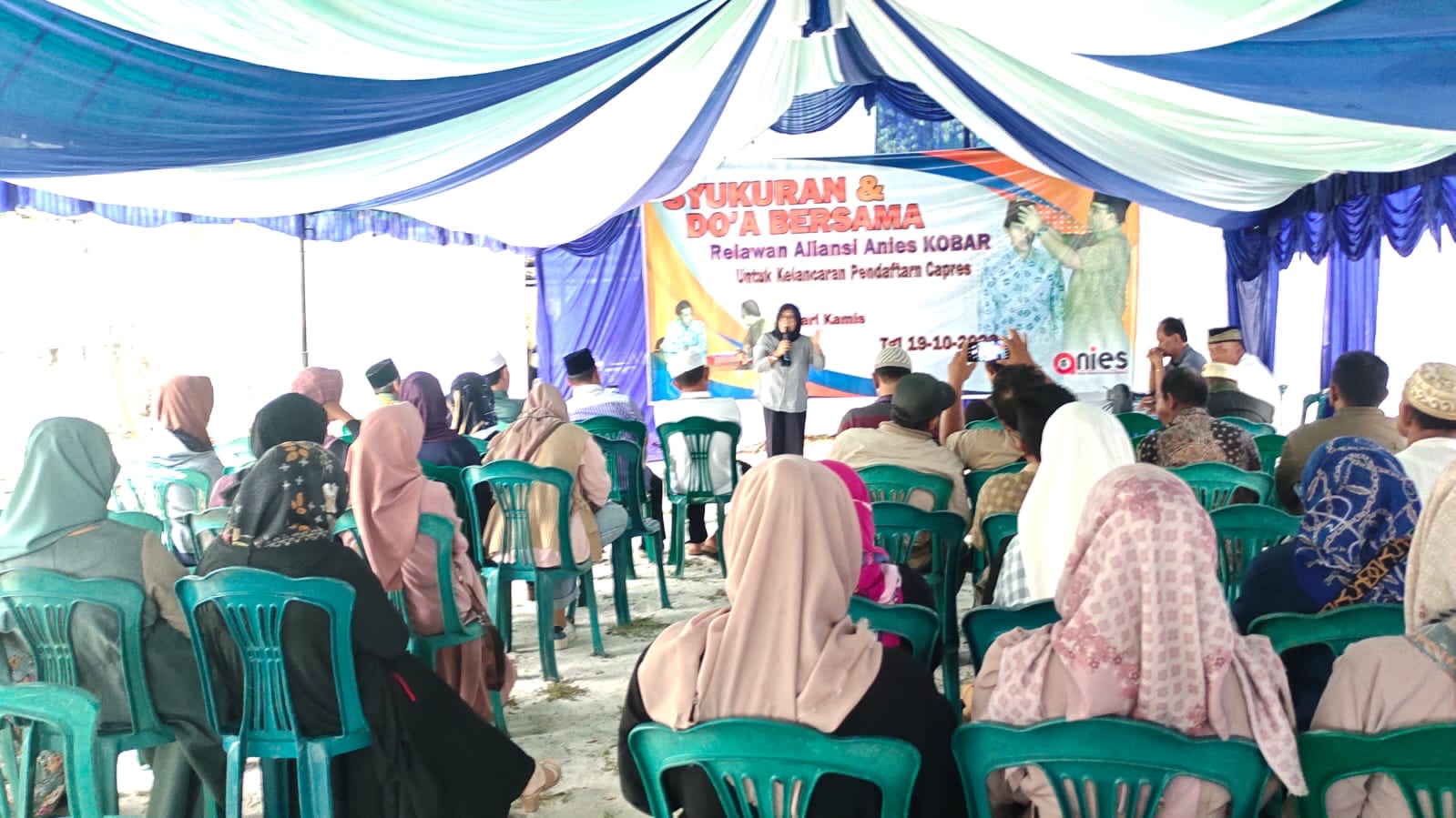 Relawan Aliansi Anies Kobar Gelar Syukuran dan Doa Bersama
