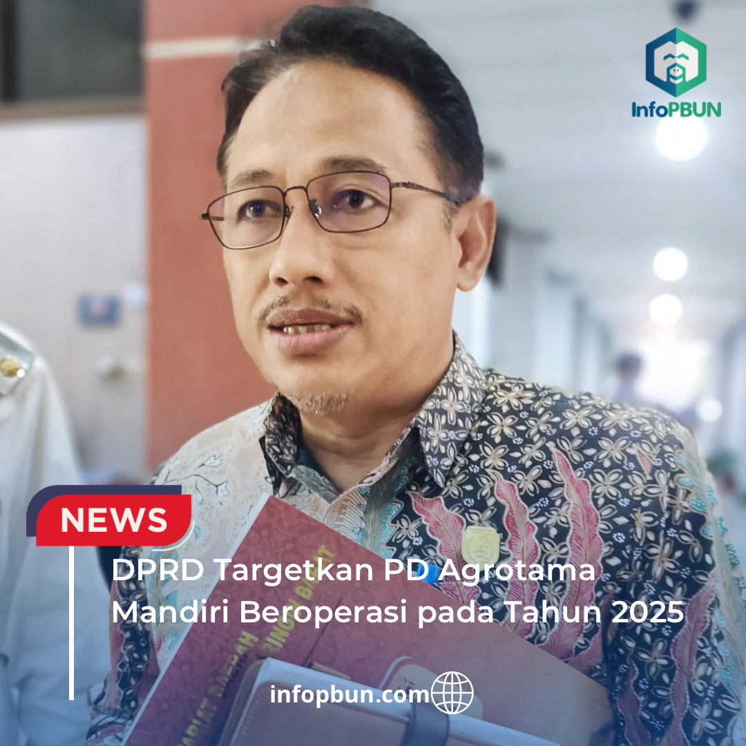 DPRD Targetkan PD Agrotama Mandiri Beroperasi pada Tahun 2025