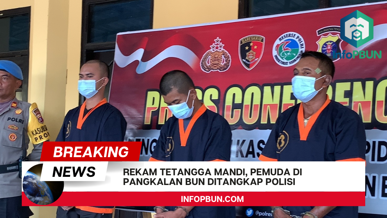 Rekam Tetangga Mandi, Pemuda di Pangkalan Bun Ditangkap Polisi