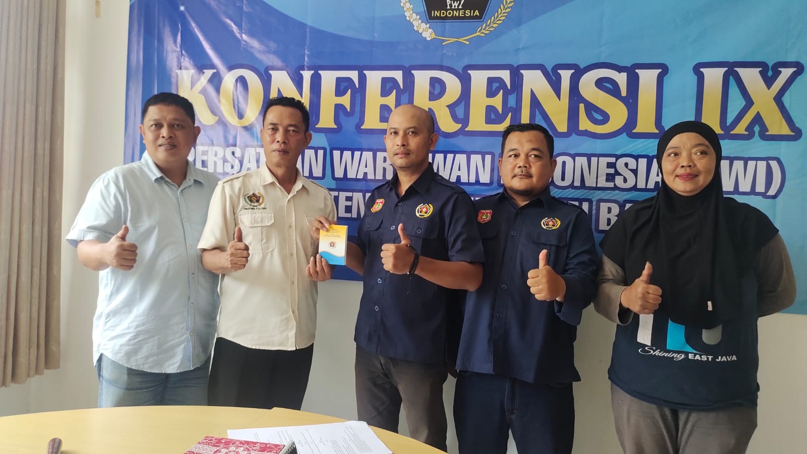 Syamsudin Danuri Terpilih sebagai Ketua PWI Kobar secara Aklamasi