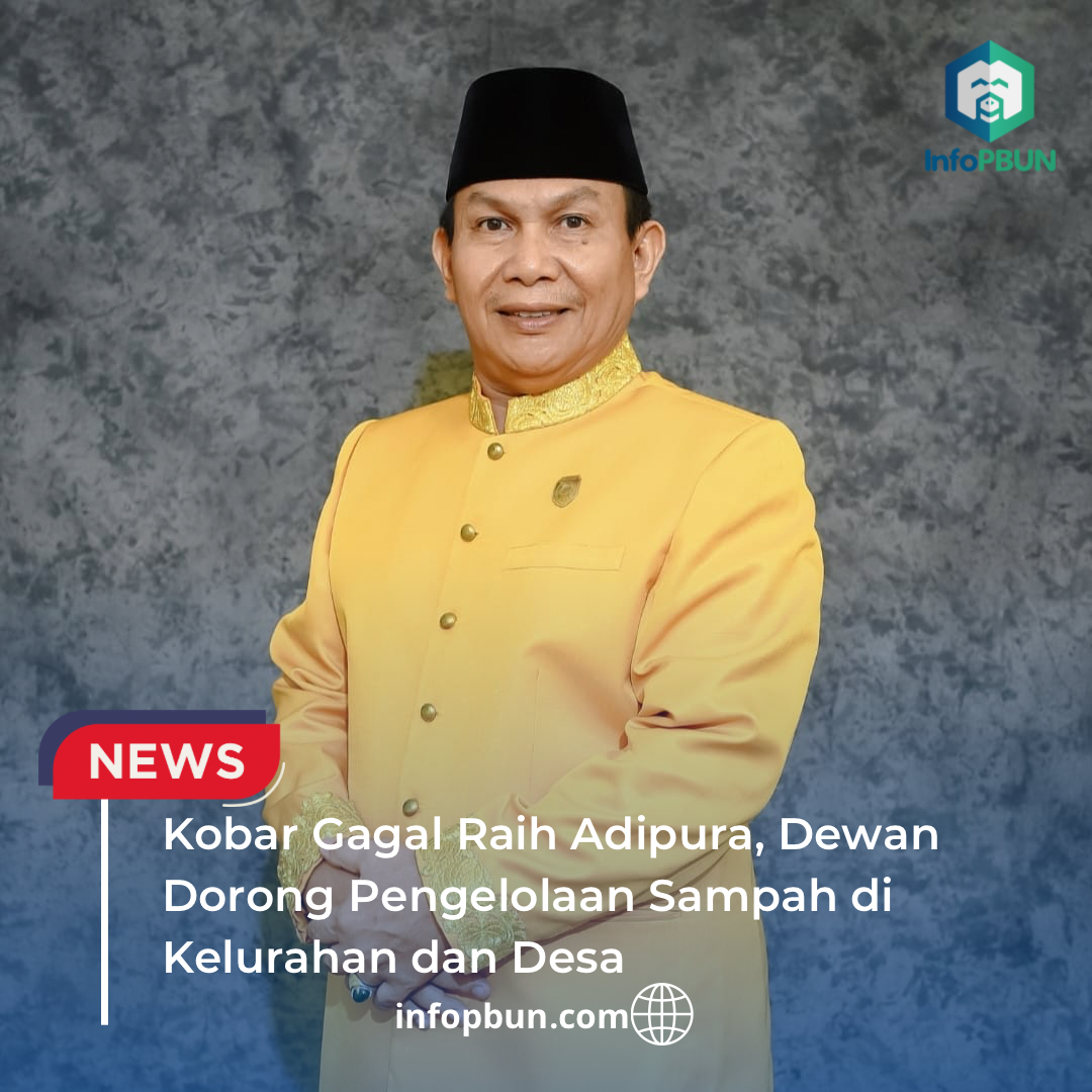Kobar Gagal Raih Adipura, Dewan Dorong Pengelolaan Sampah di Kelurahan dan Desa