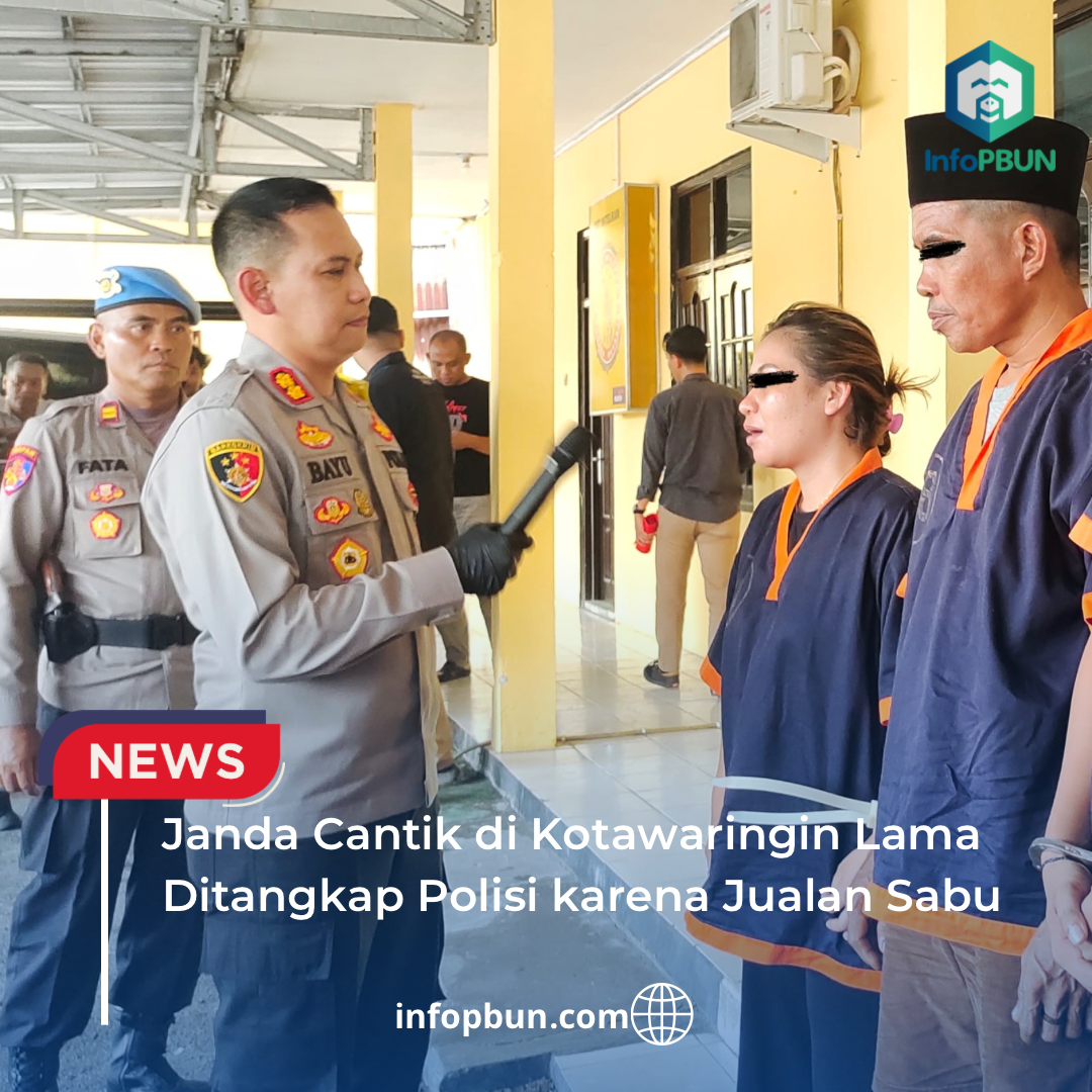 Janda Cantik di Kotawaringin Lama Ditangkap Polisi karena Jualan Sabu