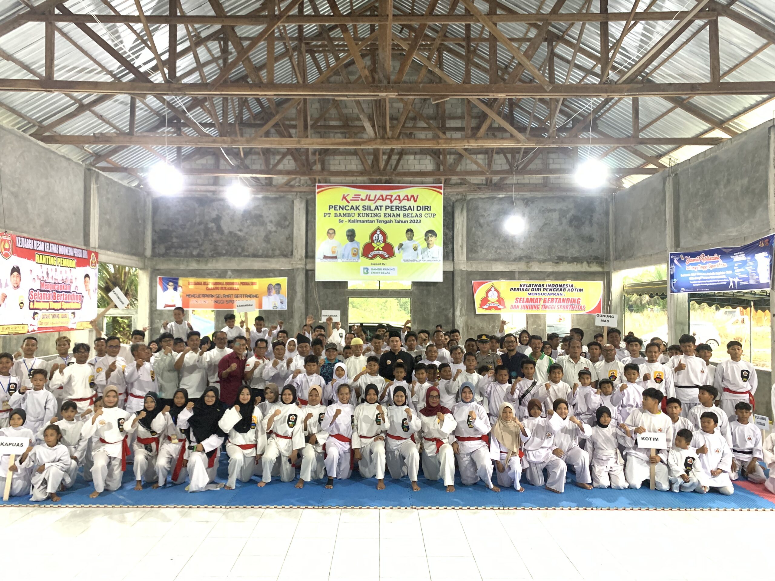 150 Peserta Ikuti Kejuaraan Pencak Silat Perisai Diri Cup se-Kelteng di Kobar