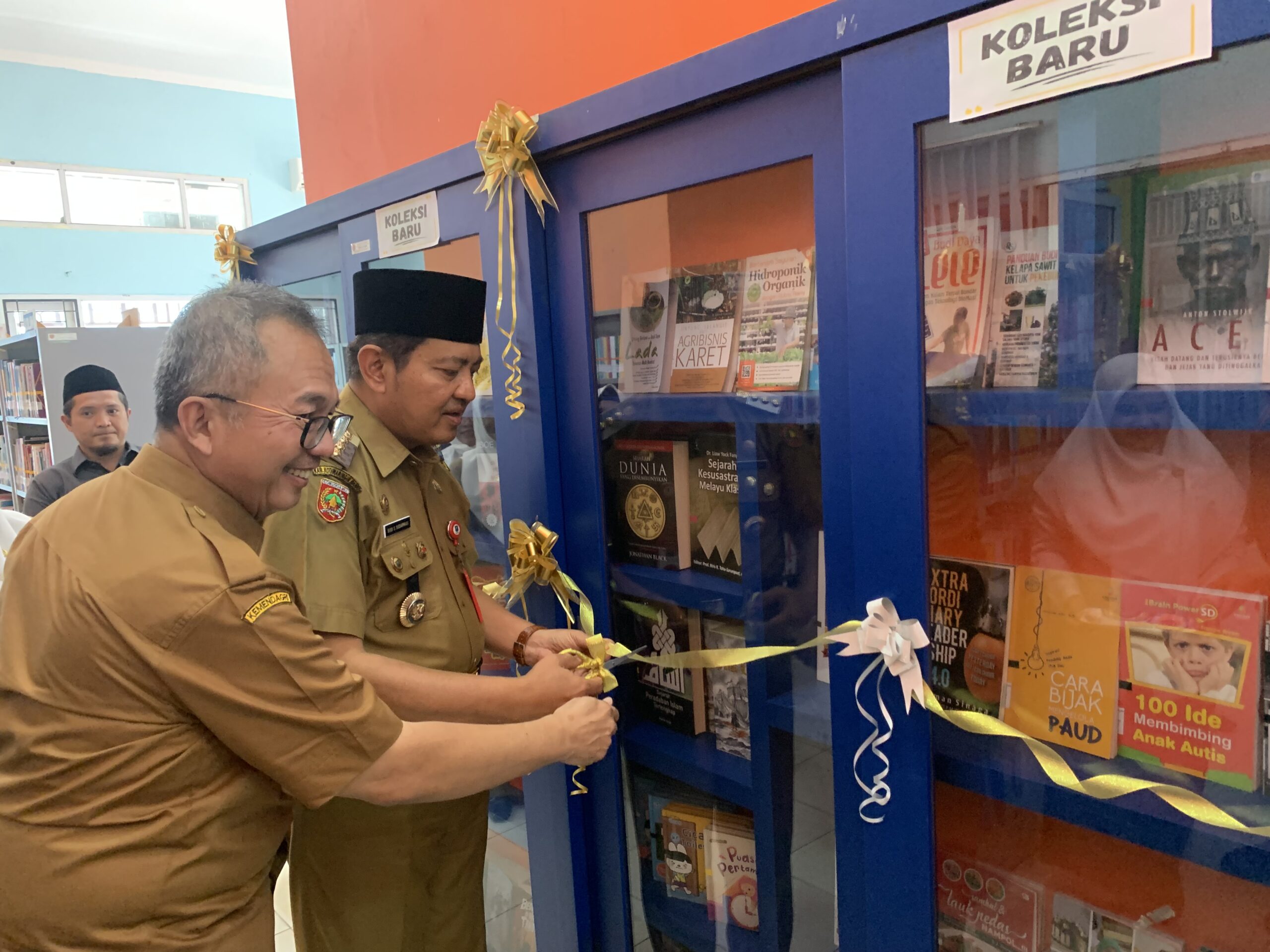 Dispursip Kobar Launching 366 Eksemplar Koleksi Buku Baru Tahun 2023