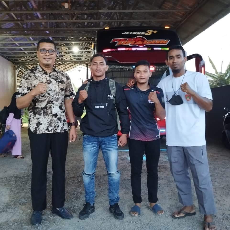 Tuslam Amirudin Berangkatkan Atlet Kobar MMA Ikuti Kejuaraan Piala Menpora