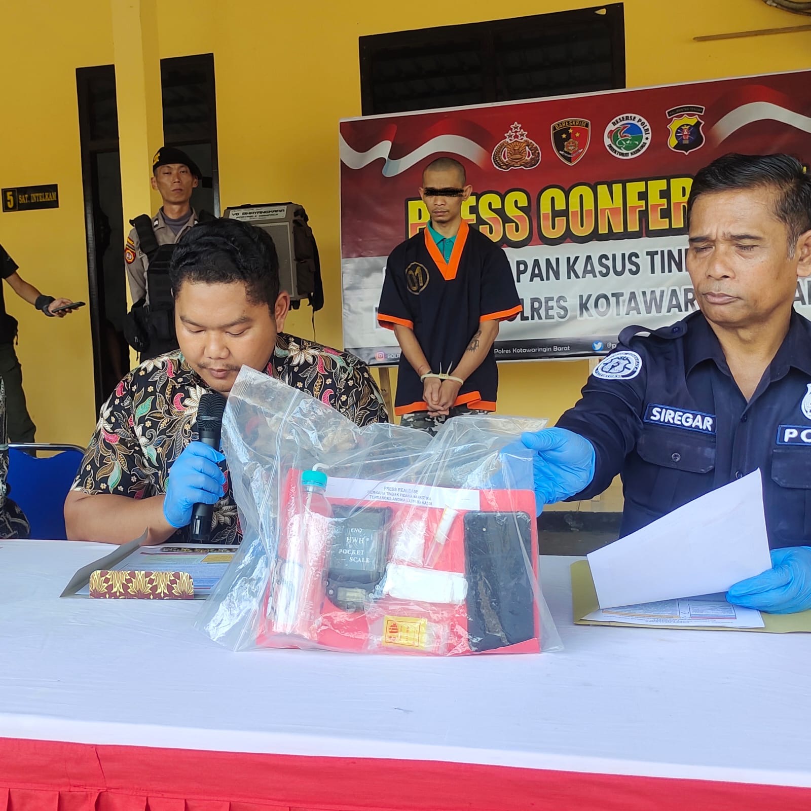 Mekanik Bengkel di Pangkalan Bun Ditangkap Polisi karena Nyambi Jualan Sabu