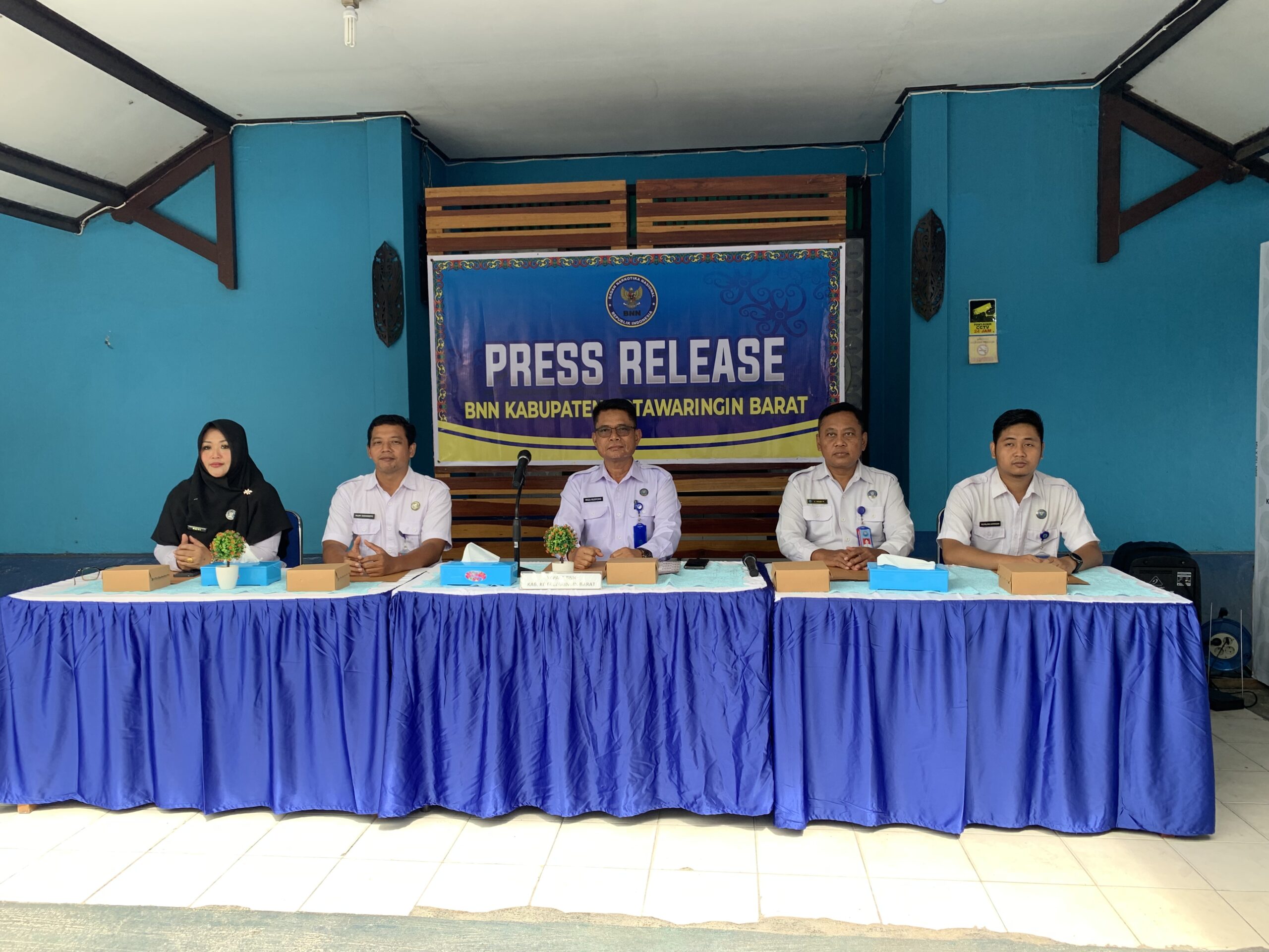 BNNK Kotawaringin Barat Gelar Pers Release Capaian Tahun 2023