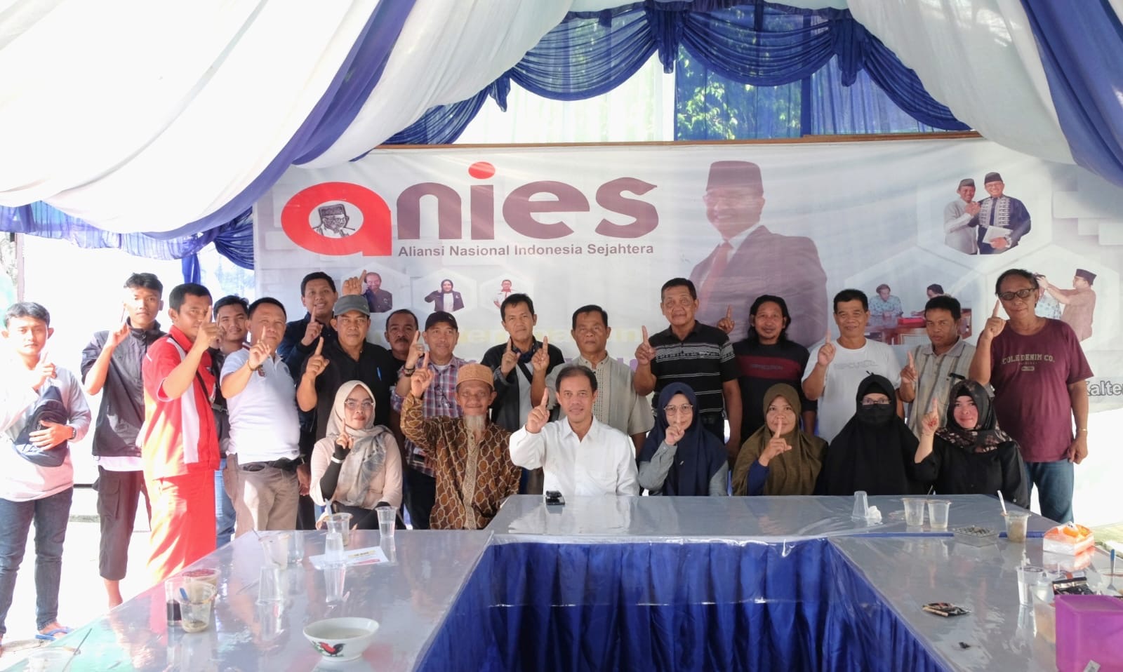 Simpul Relawan ANIES di Kobar Siap jadi Saksi AMIN dalam Pilpres 2024, Gratis!