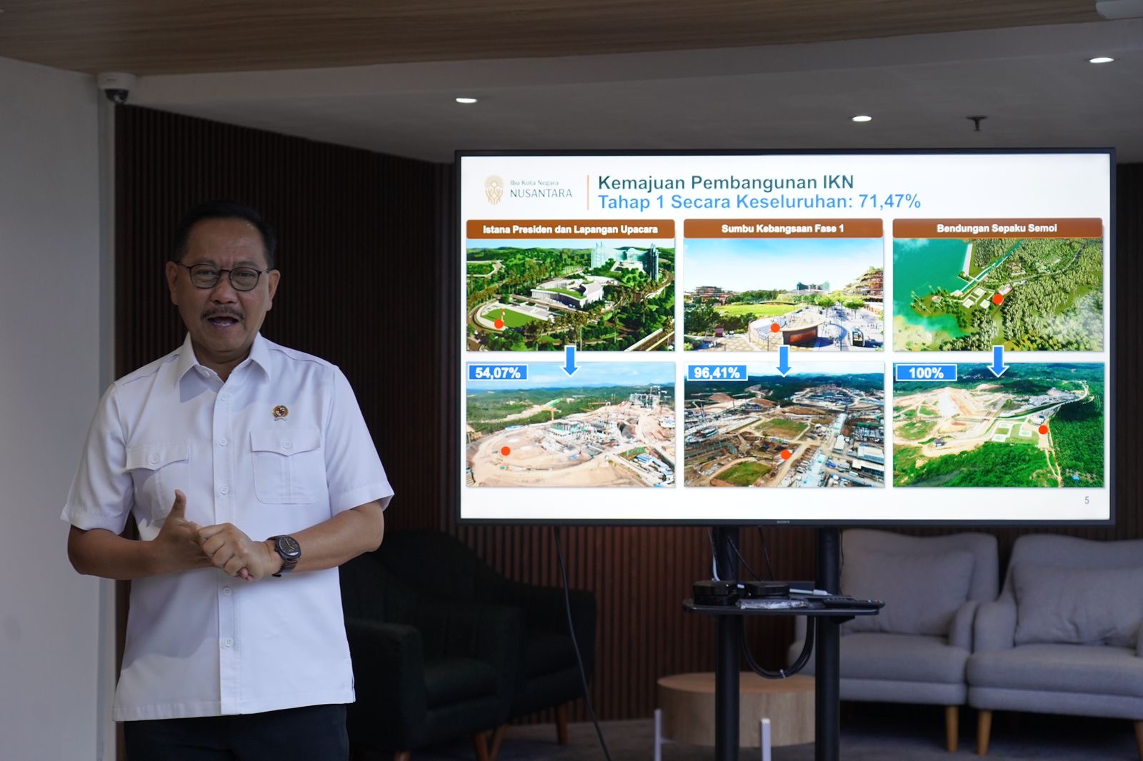 Tahap Pertama Pembangunan IKN Capai 71,47 Persen dengan Konsep Forest City
