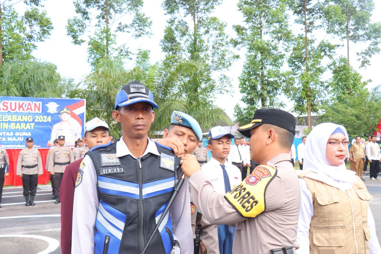 Jelang Ramadan, Kapolres Kobar Pimpin Apel Gelar Pasukan Operasi Keselamatan Telabang 2024