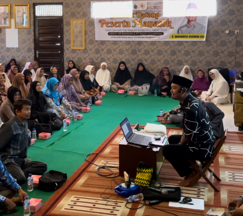 181 Calon Jemaah Haji Mengikuti Manasik Haji Gratis KBIHU Ar-Rahman Pangkalan Bun