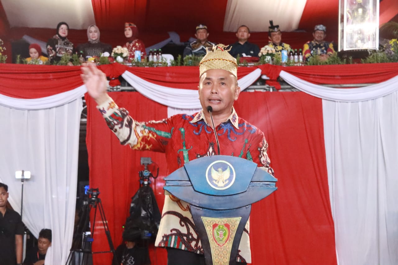 Gubernur Sugianto Sabran Resmi Buka FBIM dan Festival Kuliner Nusantara Tahun 2024