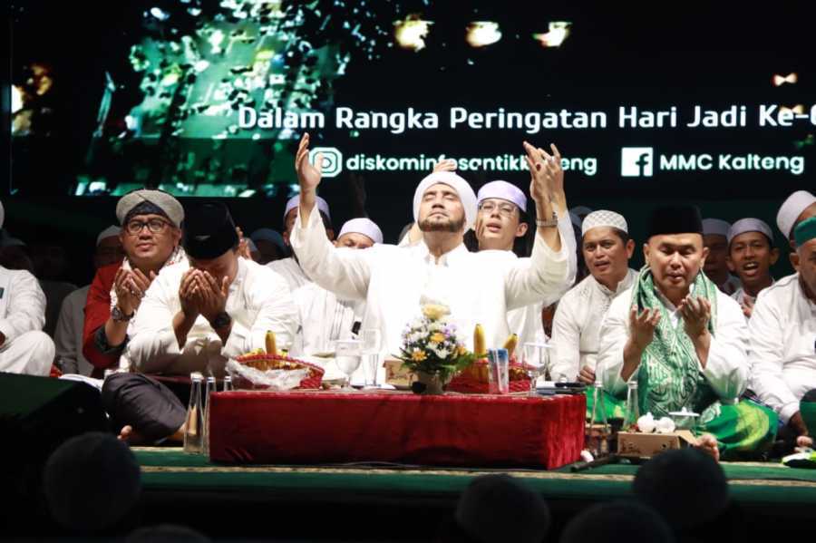 Gubernur Kalteng Sugianto Sabran: Melalui Kalteng Bersholawat Pererat Silaturahmi Bangun Kalteng Makin Berkah