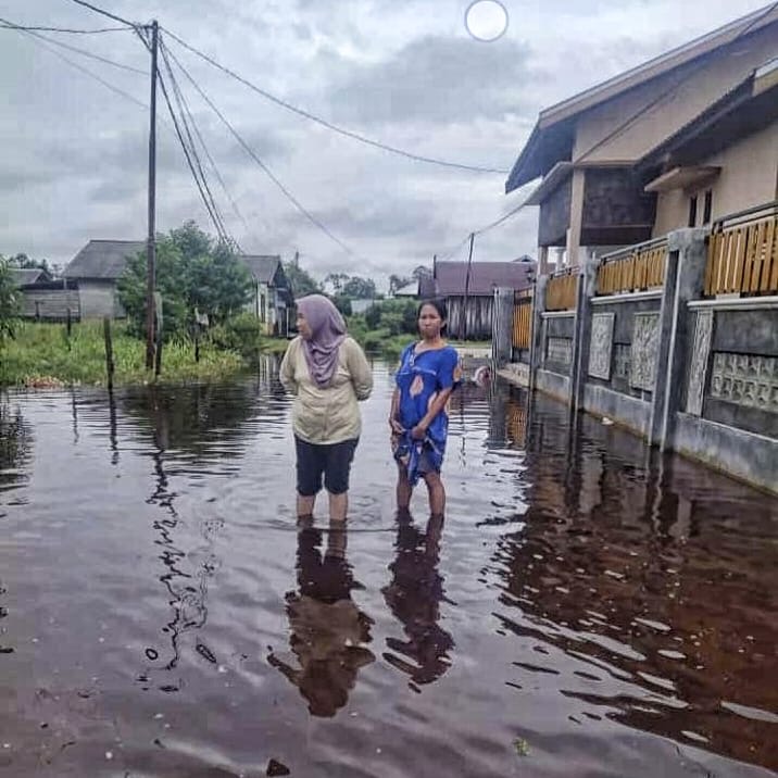Sungai Lamandau dan Arut Meluap, Ribuan Warga Kobar Terdampak Banjir