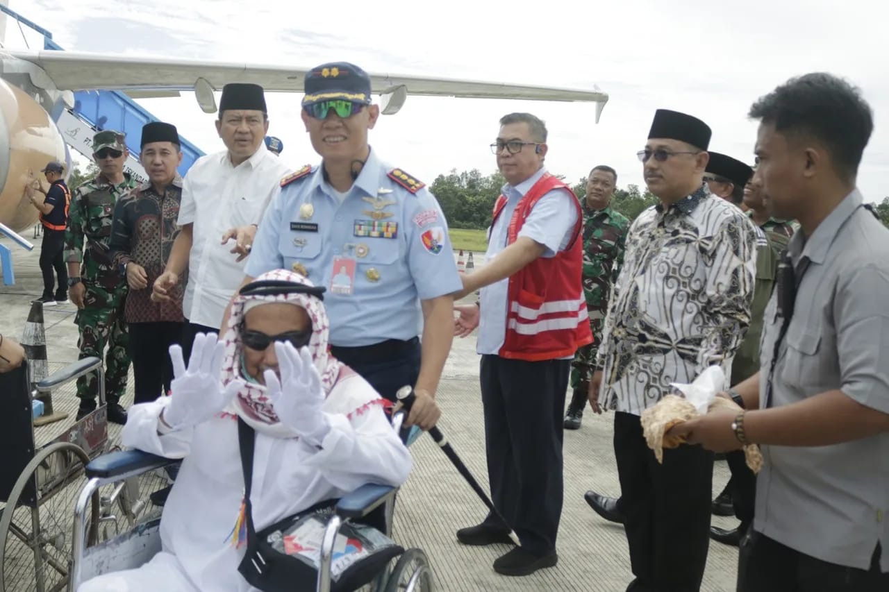 Danlanud Iskandar: Niatkan Ibadah dan Berikan Yang Terbaik Dalam Penjemputan Jamaah Haji 2024