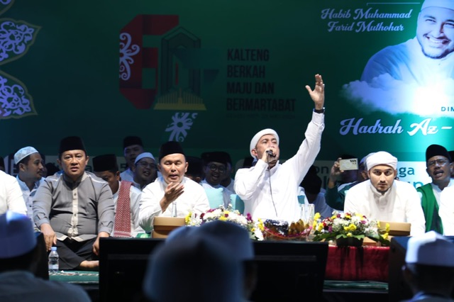 Peringati Hari Jadi ke-67 Provinsi Kalteng, Pemprov Gelar Kalteng Bersholawat di Pangkalan Bun