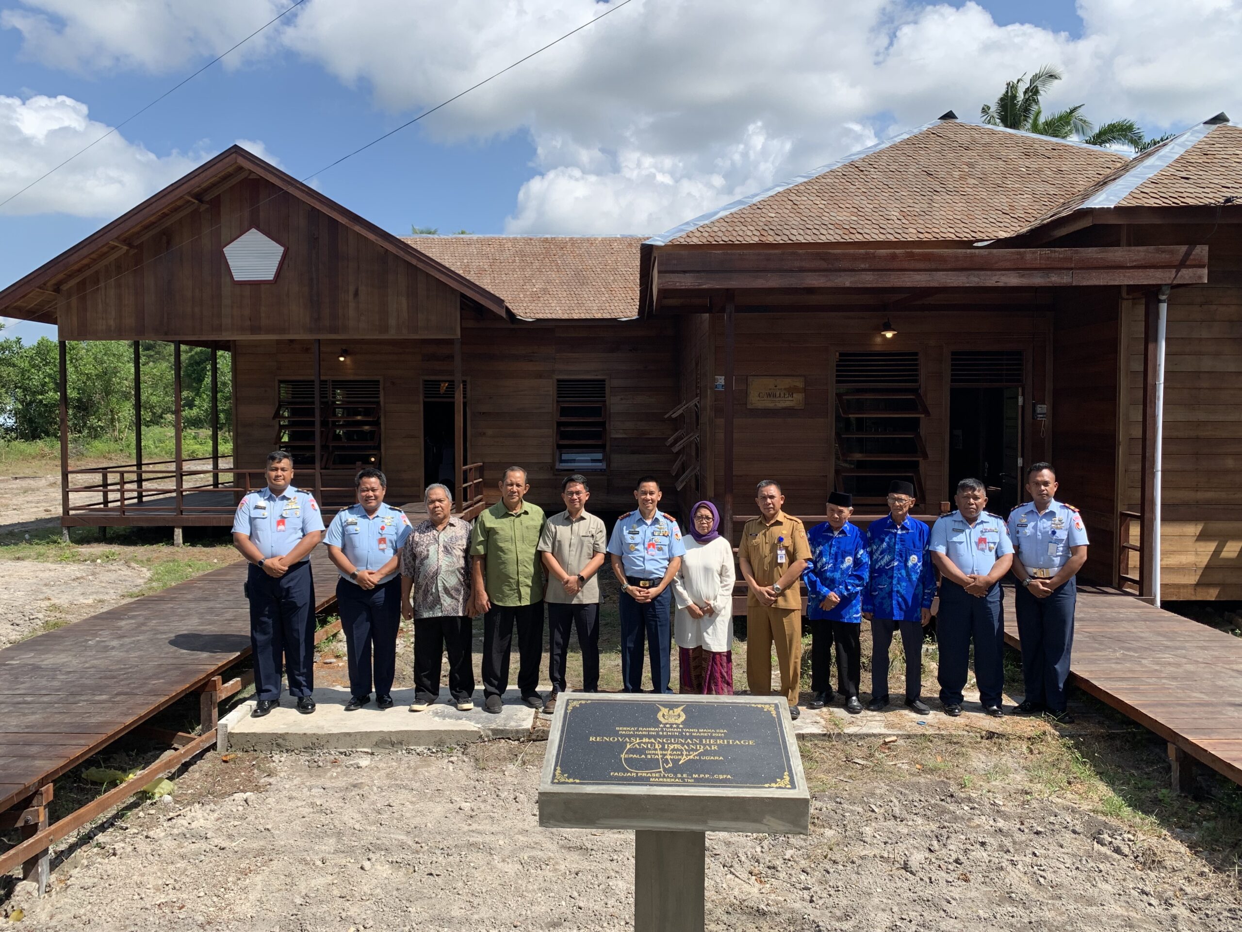 Danlanud Iskandar Pangkalan Bun Syukuran Renovasi Heritage C Willem