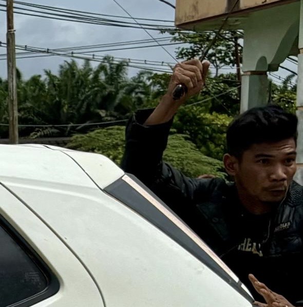 Sempat Acungkan Parang, Pencuri Mixer Masjid di Lamandau Kabur ke Kobar