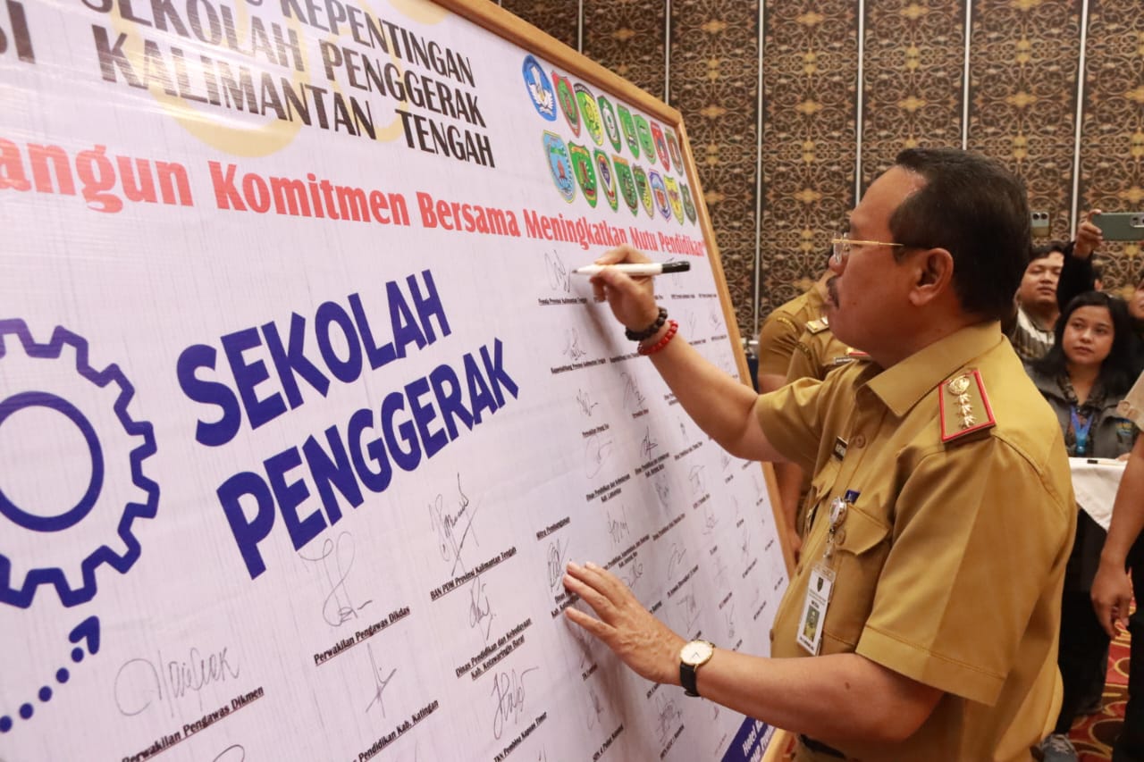 Sekda Kalteng: Program Sekolah Penggerak Jadi Katalisator Proses Pendidikan di Kalteng
