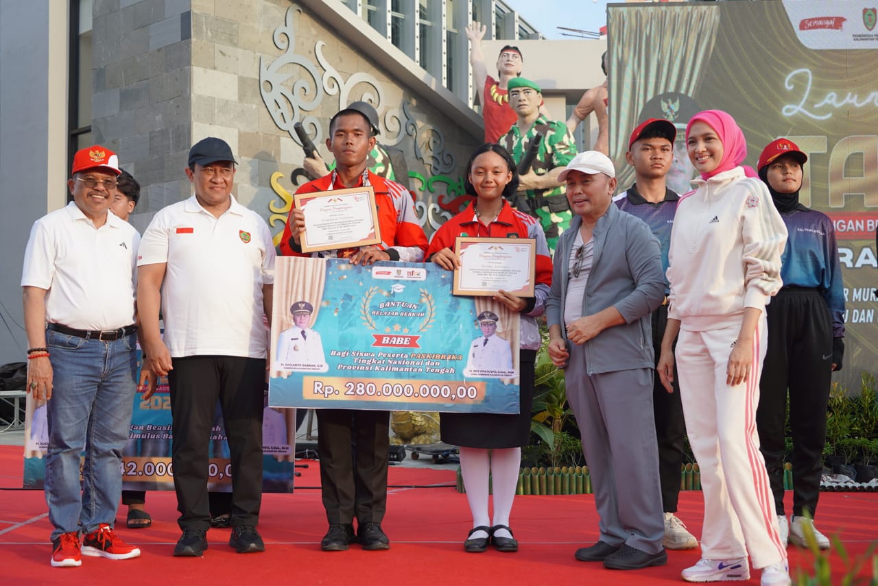 Gubernur Kalteng Sugianto Sabran Launching TABE Wirausaha
