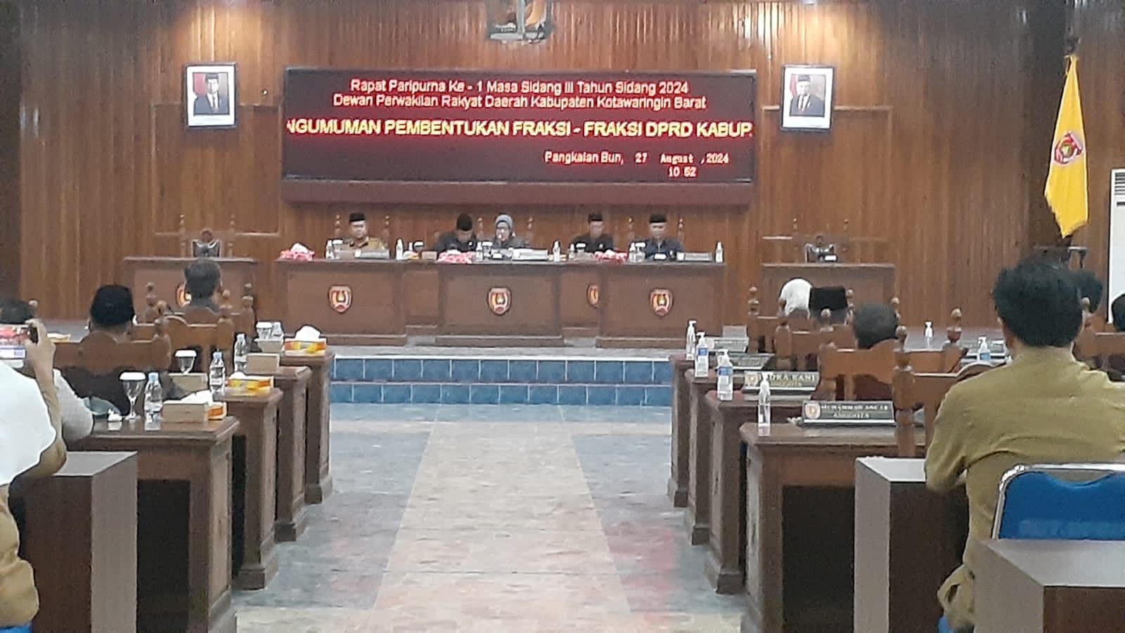 DPRD Kabupaten Kotawaringin Barat Umumkan Fraksi – Fraksi untuk Periode 2024-2029