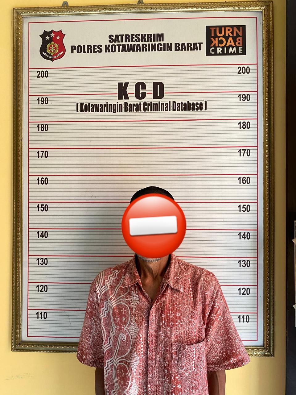 Cabuli dan Ancam Membunuh Anak Kandung, Seorang Ayah Diamankan Polres Kobar