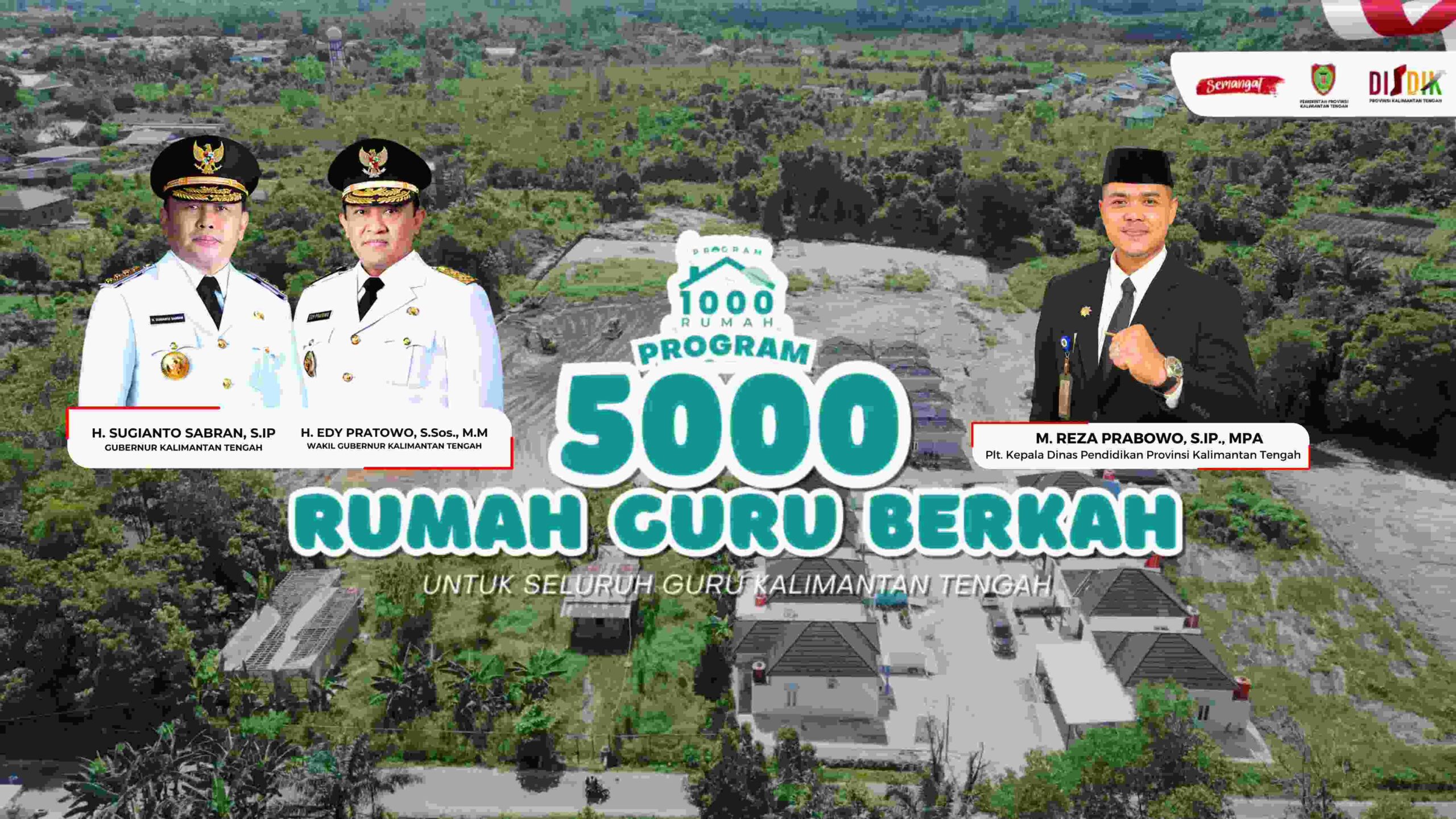 Gubernur Fasilitasi Pembangunan 5000 Rumah Guru Berkah