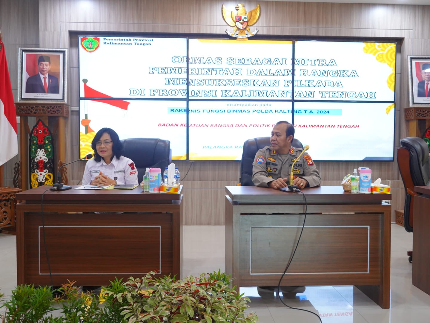 Badan Kesbangpol Kalteng Tekankan Peran Ormas sebagai Mitra Pemerintah dalam Sukseskan Pilkada