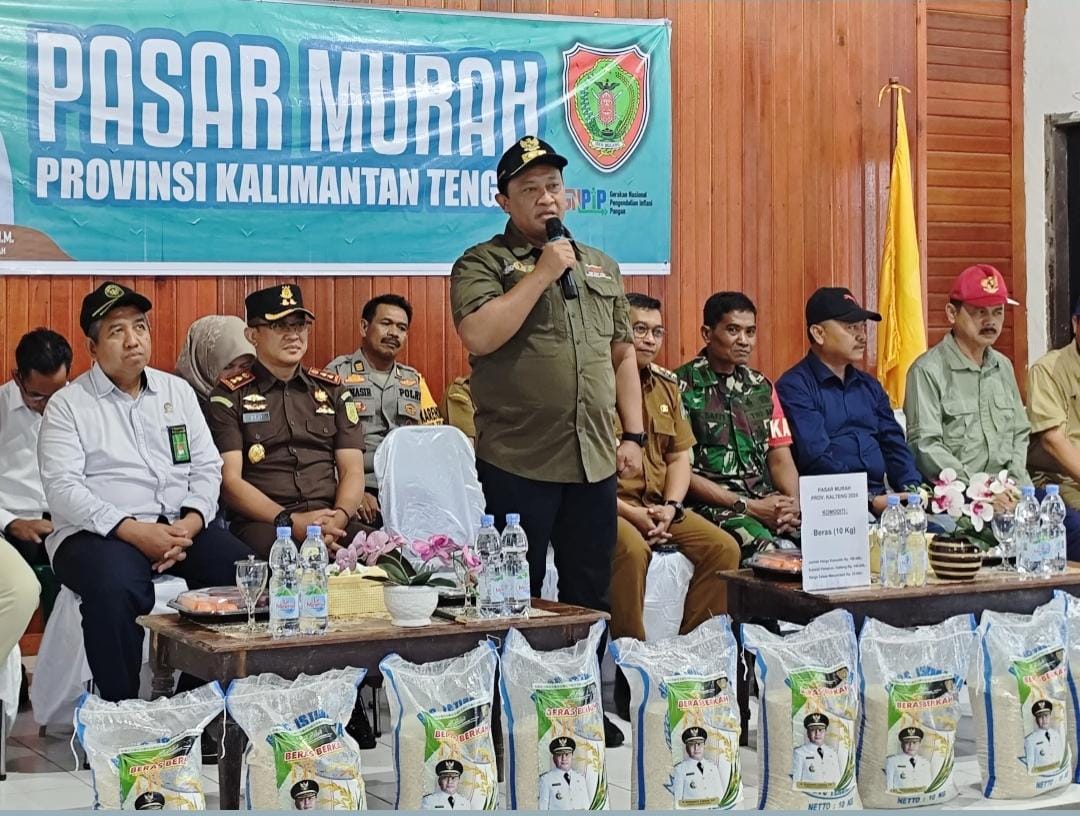 Pemprov Kalteng Gelar Pasar Murah di Kabupaten Lamandau