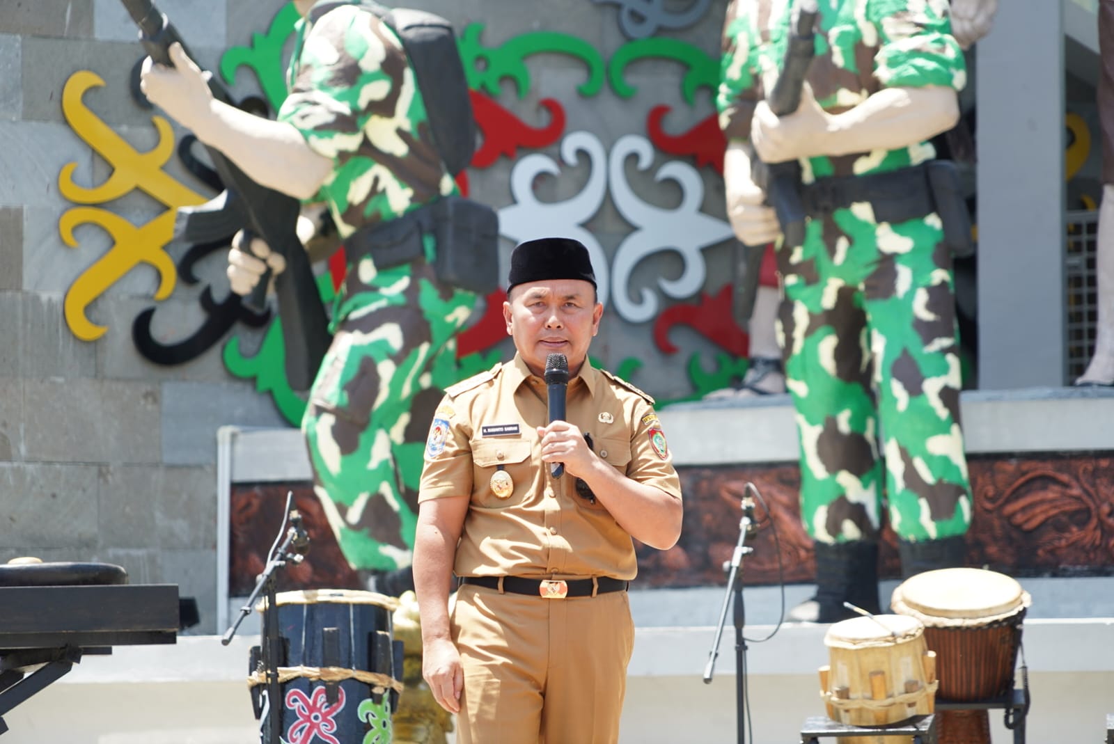 Sugianto Sabran Hadiri Deklarasi Kampanye Damai Pilgub Kalteng 2024