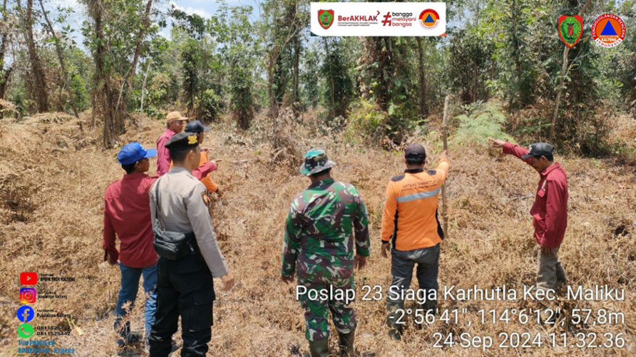 Masyarakat Diimbau untuk Beperan Aktif Menjaga Lahan Agar Tidak Terjadinya Karhutla