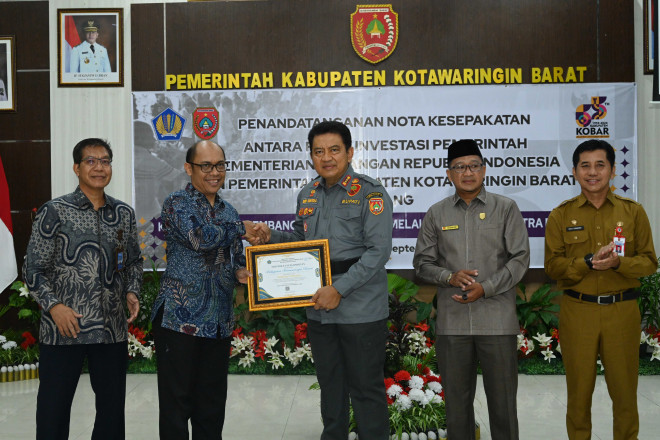 Dorong Pengembangan Ekonomi Daerah, Pemkab Kobar Jalin Kerjasama dengan PIP Kemenkeu RI