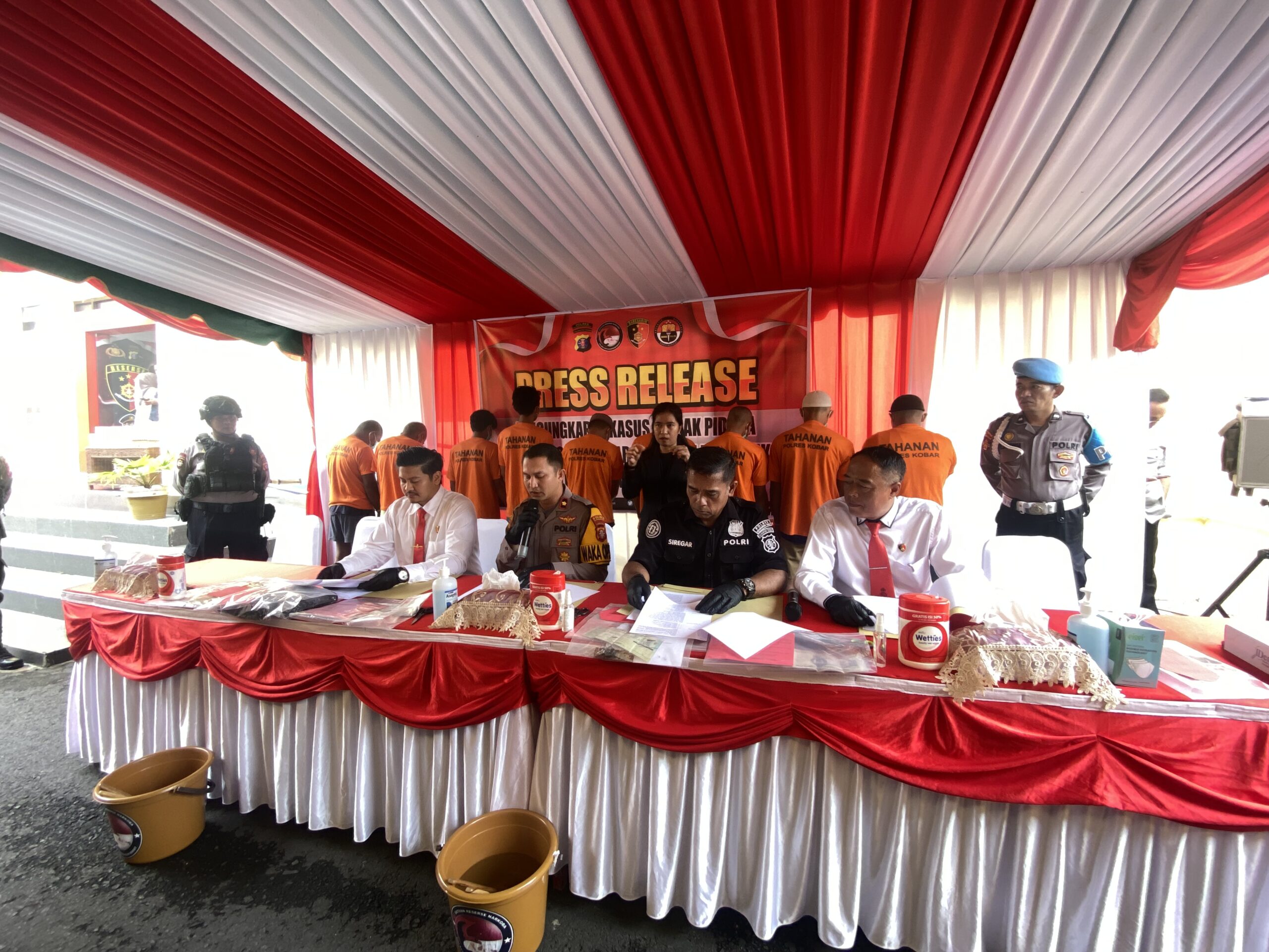 Polres Kotawaringin Barat Berhasil Ungkap Kasus Curanmor, 8 Pelaku Dibekuk dalam Sebulan