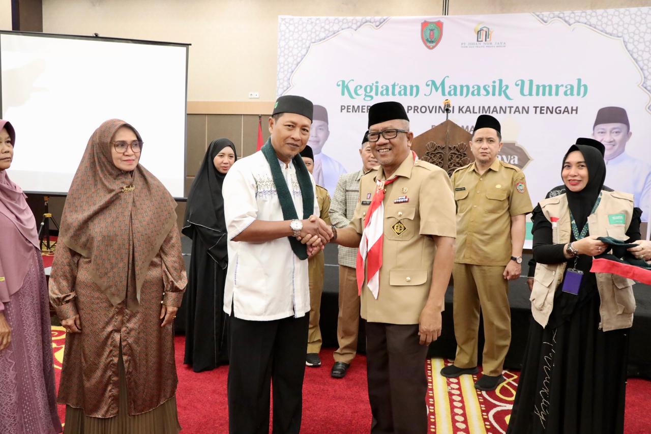 Plt Sekda M Katma F Dirun Lepas Keberangkatan 100 Jamaah Umrah PT Jihan Nur Jaya