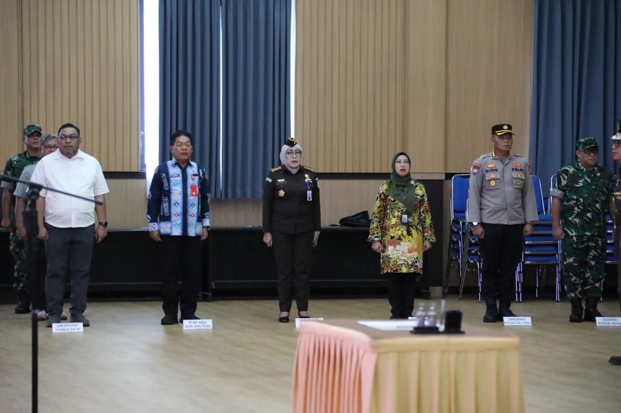Suharno Hadiri Pelantikan Satgas P3H Kejati Kalteng Tahun 2025