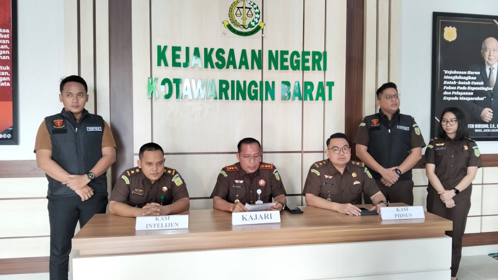Kejari Kobar Geledah Kantor Dinas Perikanan, Usut Dugaan Korupsi Pabrik Tepung Ikan