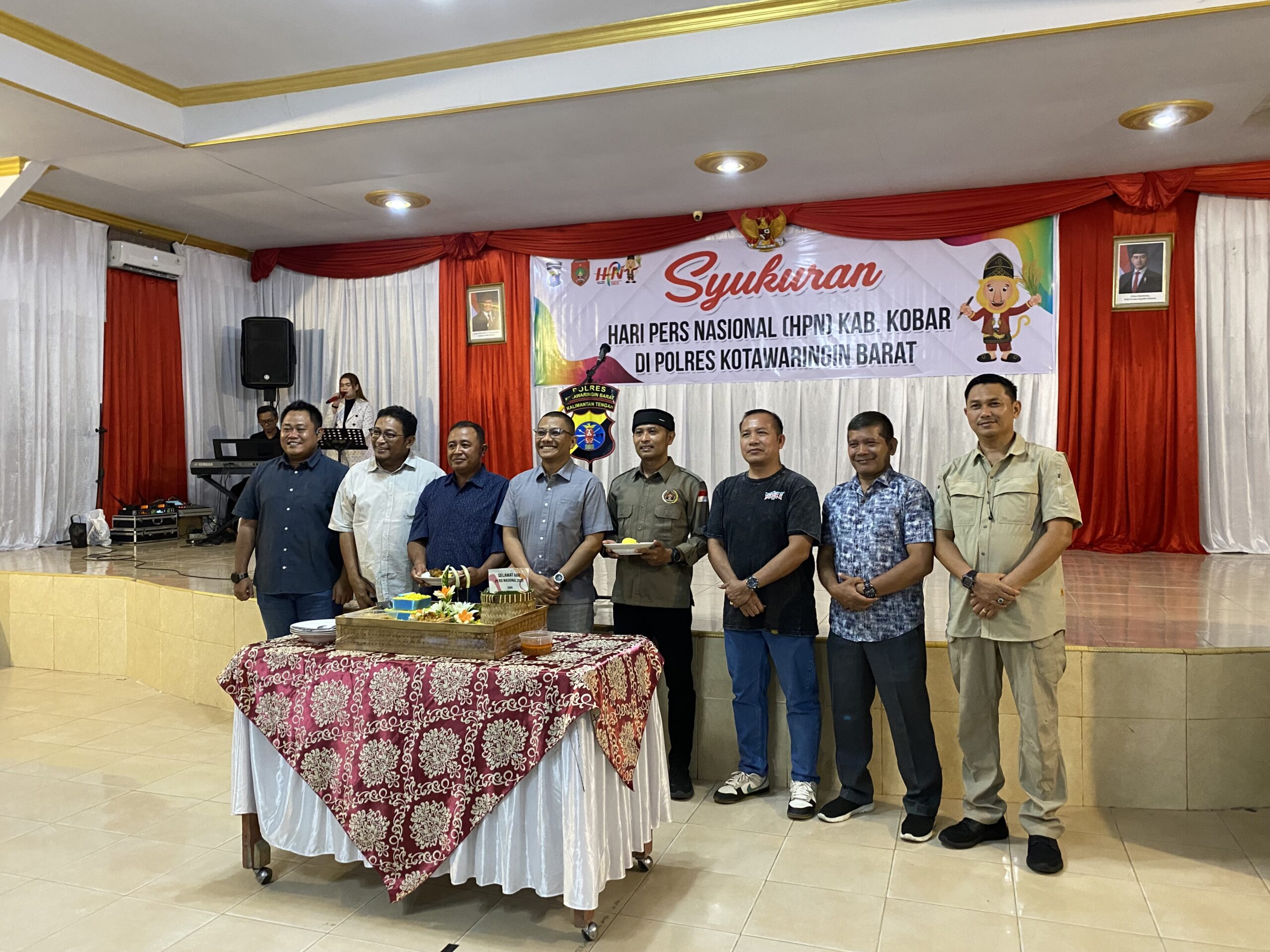 Polres Kobar Gelar Syukuran HPN 2025, Perkuat Sinergi dengan Insan Pers