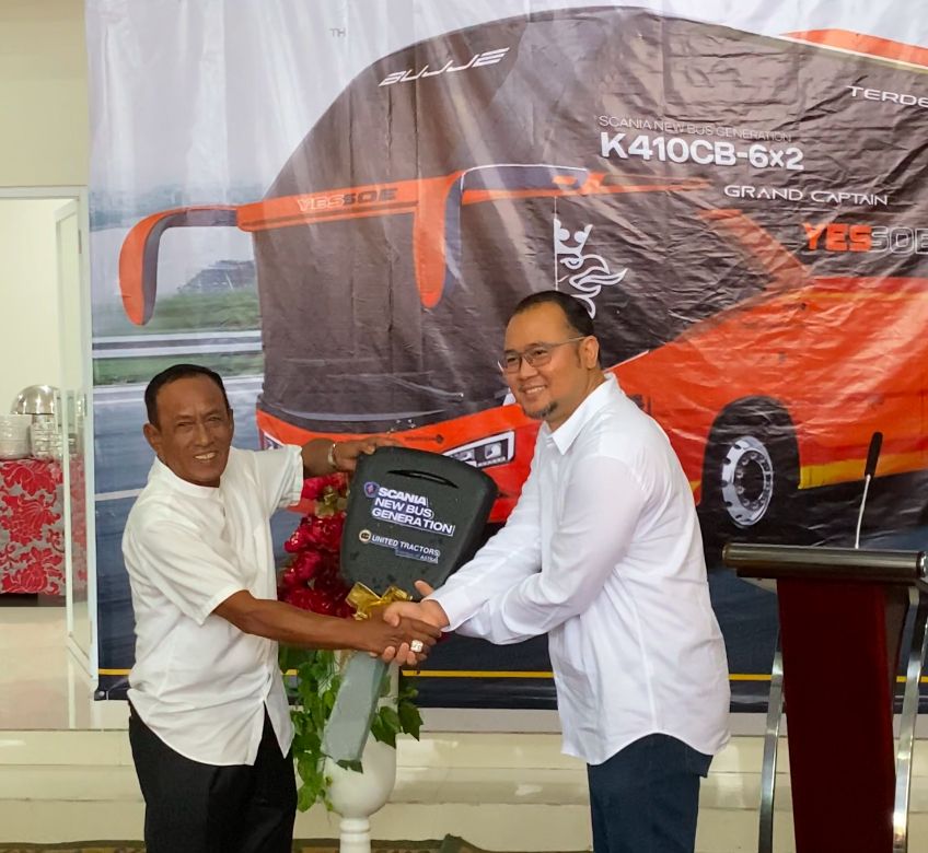 PO Yessoe Travel Luncurkan Bus Tronton Scania Pertama di Kalimantan