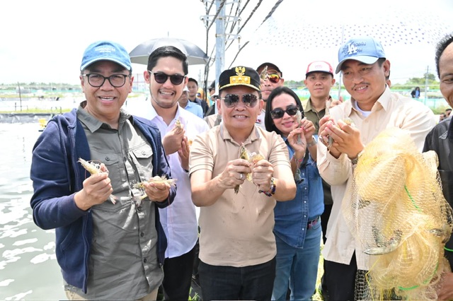 Gubernur Agustiar Sabran Komitmen Dukung Pembangunan Shrimp Estate Berkah di Sukamara Hingga Jadi Kawasan Ekonomi Produktif