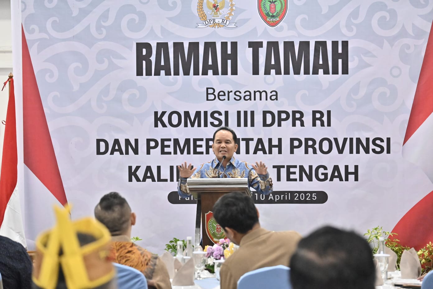 Gubernur Kalteng Terima Kunjungan Komisi III DPR RI, Dorong Pemanfaatan SDA untuk Kesejahteraan Masyarakat