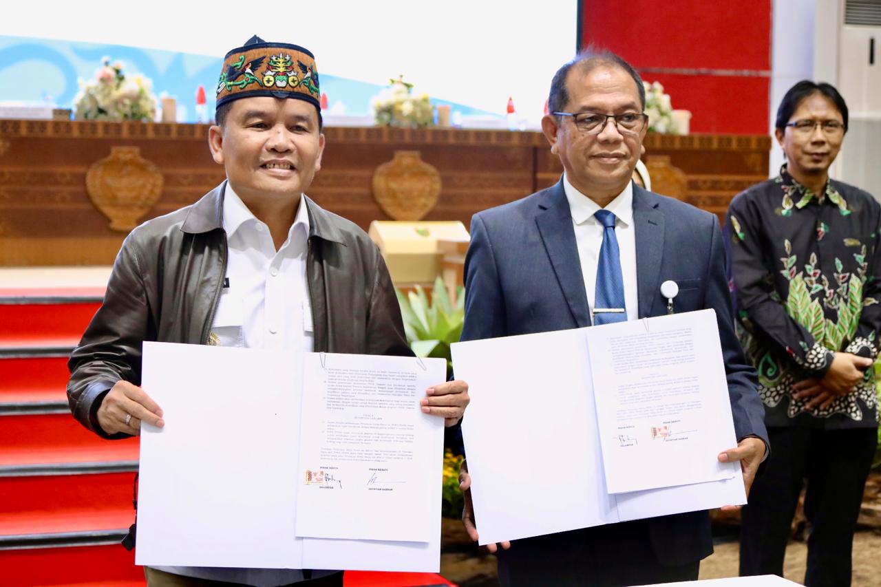 Dukung Kesehatan dan Pendidikan, Gubernur Kalteng dan Rektor UPR Tandatangani PKS Hibah Dana dari Pemprov Kalteng