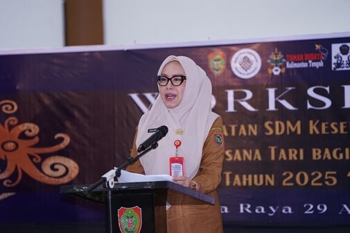 Taman Budaya Kalteng Selenggarakan Workshop SDM Kesenian Bidang Tari dan Busana